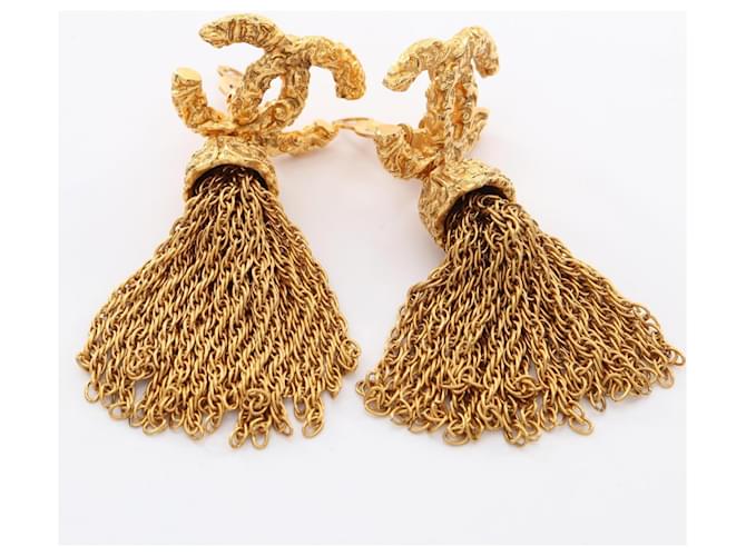 Orecchini Swing con frange Chanel Coco Mark D'oro - vista 6