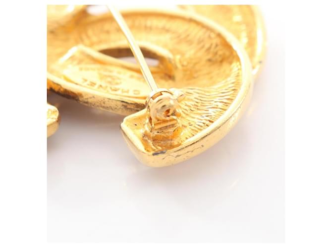 Spilla Chanel Coco Mark Matelassé D'oro - vista 6