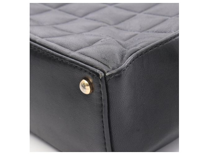 Borsa Tote Chanel Chocolate Bar Nero - vista 8