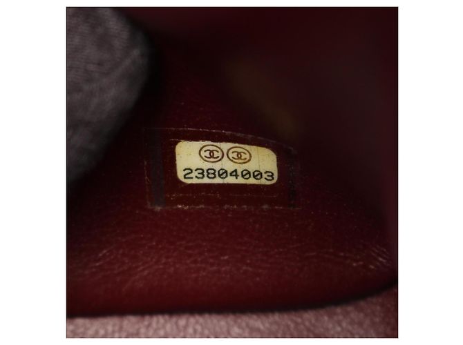 Borsa a Spalla Chanel Large Matelassé Double Flap Nero - vista 5