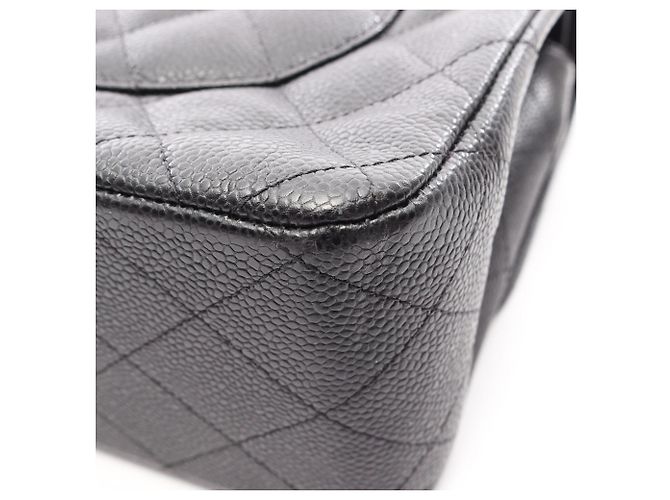 Timeless Borsa a Spalla Chanel Classic Double Flap Nero - vista 10