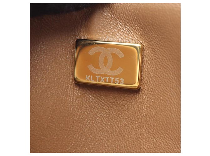 Borsa a Spalla Chanel Boy Small Cachi - vista 5