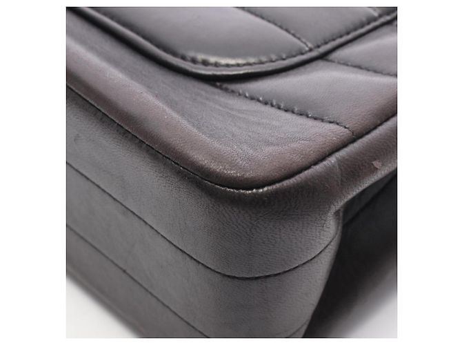 Borsa a tracolla Chanel Mademoiselle Large Coco Mark Nero - vista 10
