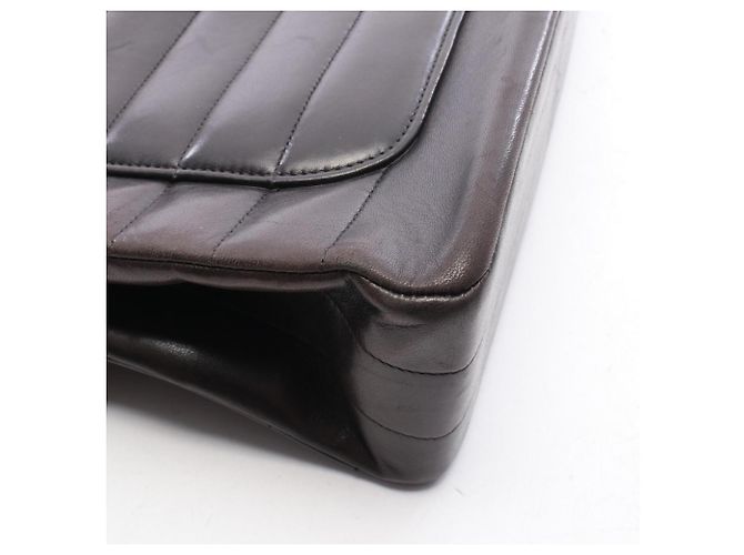 Borsa a tracolla Chanel Mademoiselle Large Coco Mark Nero - vista 11