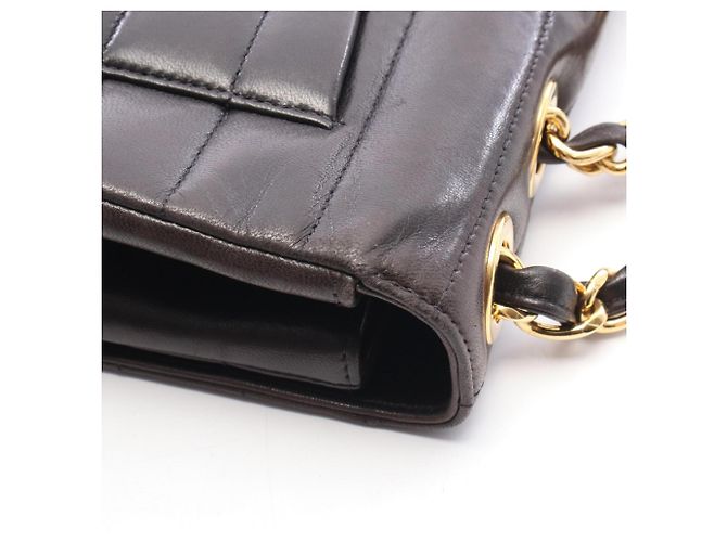 Borsa a tracolla Chanel Mademoiselle Large Coco Mark Nero - vista 13