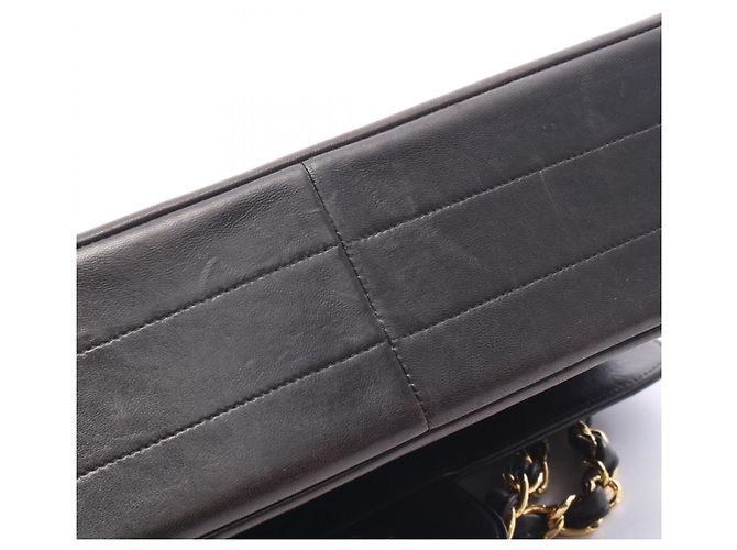 Borsa a tracolla Chanel Mademoiselle Large Coco Mark Nero - vista 14