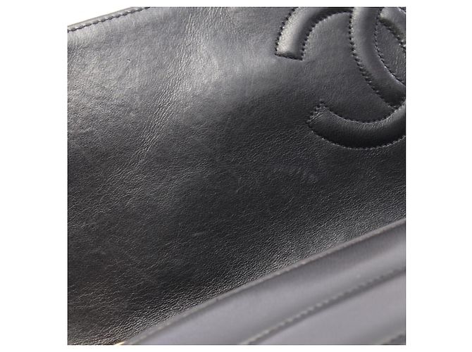Borsa a tracolla Chanel Mademoiselle Large Coco Mark Nero - vista 8
