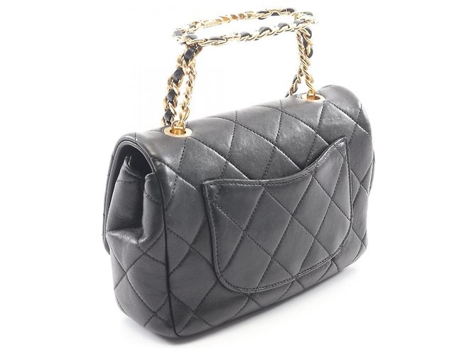 Timeless Borsa a tracolla 2-Way Matelassé Chanel Nero - vista 2