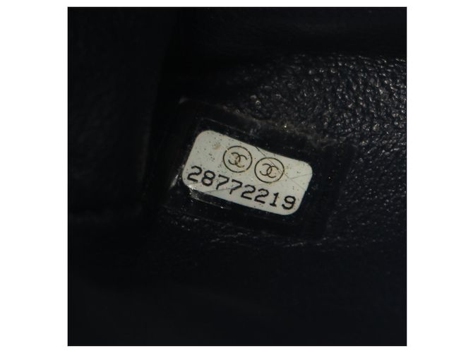 Timeless Chanel Matelassé V-stitch Top Handle 2-Way Shoulder Bag Navy blue - view 5