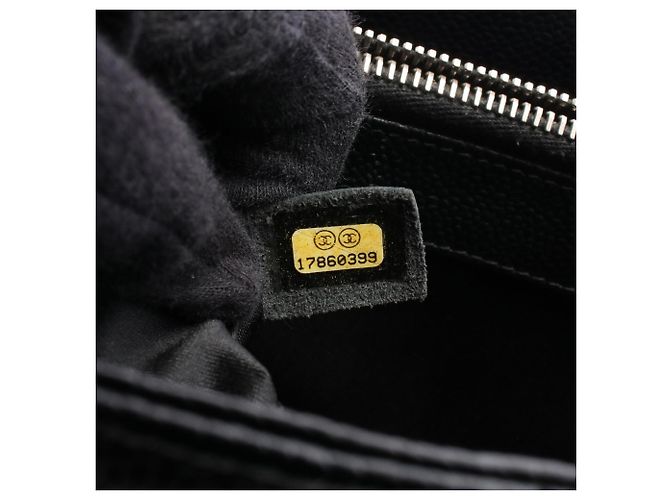 Borsa Tote Chanel Matelassé Grand Shopping Nero - vista 5