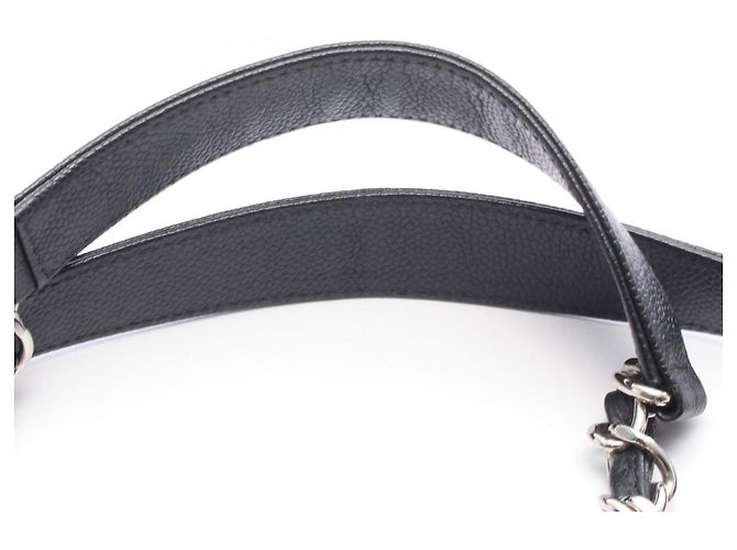 Borsa Tote Chanel Matelassé Grand Shopping Nero - vista 6
