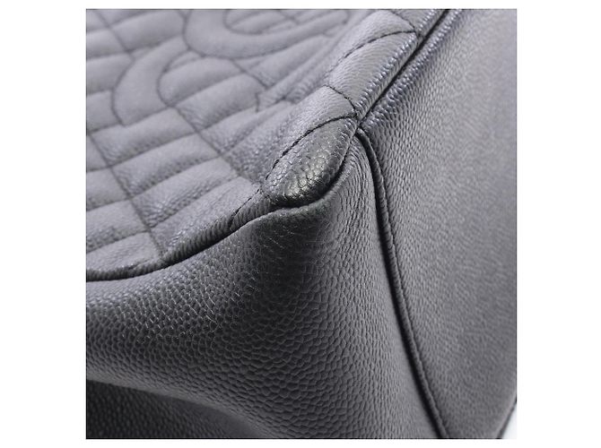 Borsa Tote Chanel Matelassé Grand Shopping Nero - vista 8