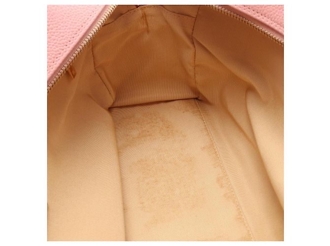 Borsa Bowling Chanel Matelassé Coco Mark Rosa - vista 7