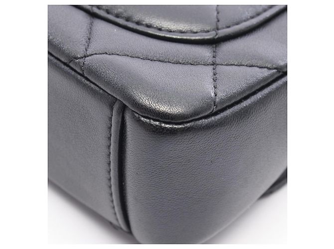 Chanel Matelassé Handtasche Schwarz - Ansicht 8
