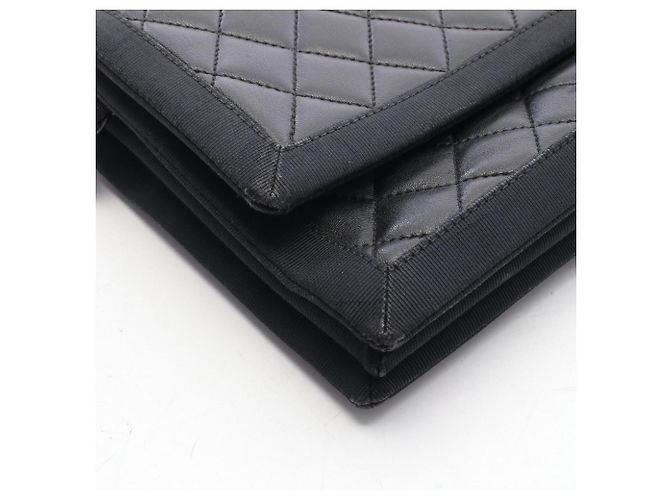 Borsa a Spalla Chanel Matelassé Nero - vista 7