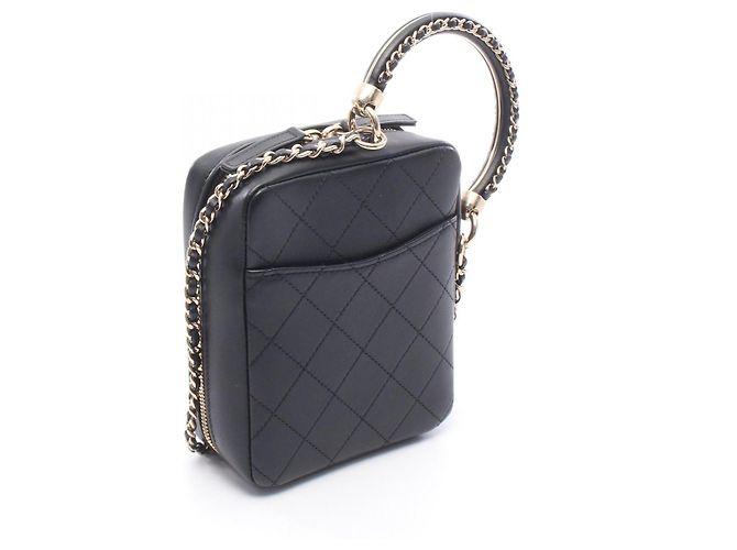 Borsa a Spalla Chanel Matelassé Nero - vista 2
