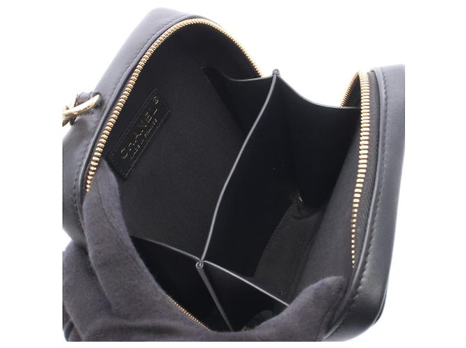 Borsa a Spalla Chanel Matelassé Nero - vista 3