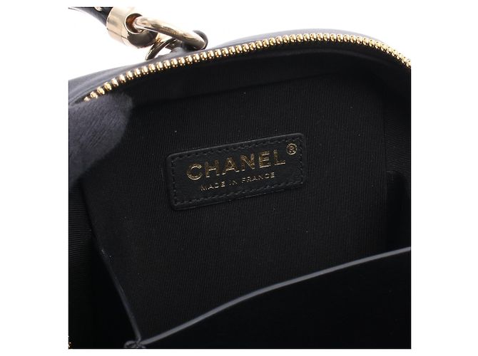 Borsa a Spalla Chanel Matelassé Nero - vista 4