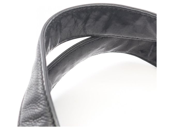 Timeless Borsa Tote Chanel Matelassé Large Coco Mark Nero - vista 8