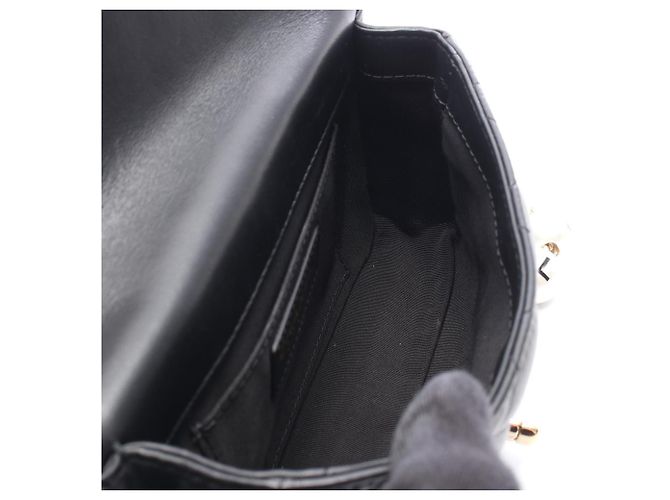 Timeless Borsa a Spalla Chanel Matelassé Small Flap Nero - vista 3