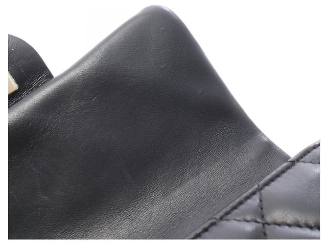 Timeless Borsa a Spalla Chanel Matelassé Small Flap Nero - vista 7