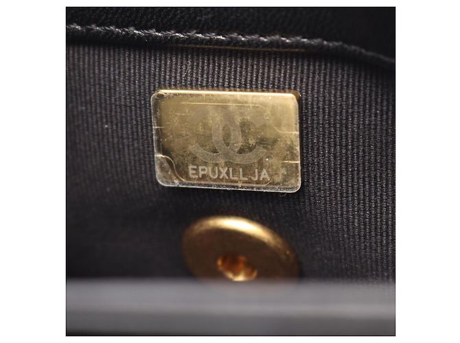 Borsa a Spalla Chanel Matelassé Small Flap Nero - vista 5