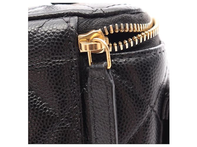Vanity Beauty Case Matelassé Chanel Nero - vista 7