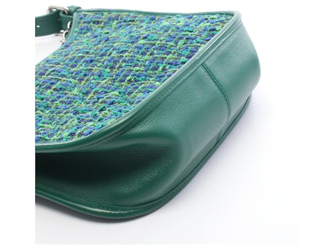 Borsa Hobo Matelassé Chanel Blu Multicolore Verde - vista 6
