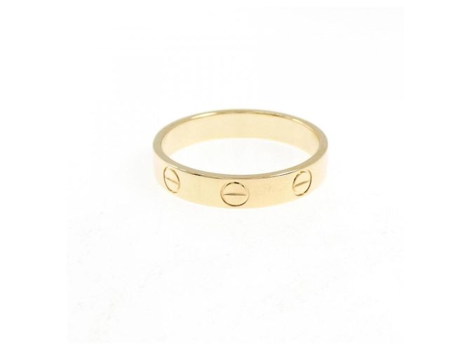 Anello Mini Love di Cartier in oro giallo 18K - vista 2