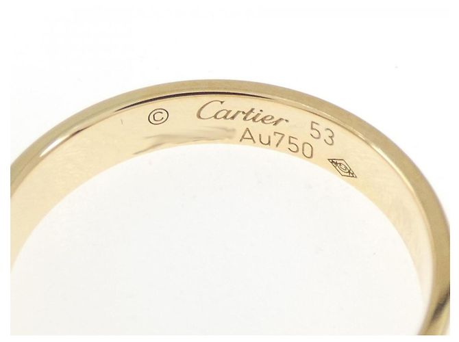 Anello Mini Love di Cartier in oro giallo 18K - vista 3