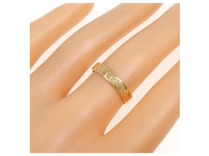Anello Mini Love di Cartier in oro giallo 18K - vista 4