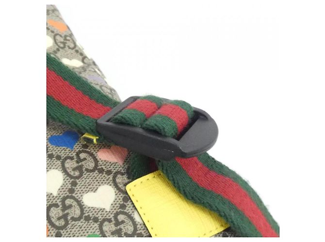 Zaino Gucci per bambini 550775 Beige Giallo - vista 5