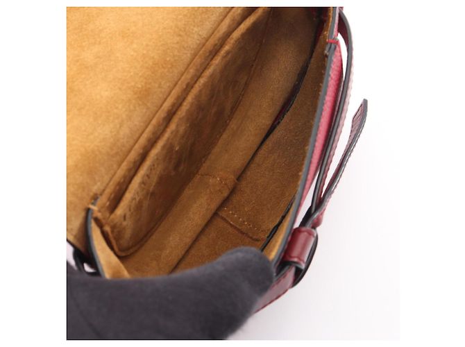 Loewe Gate Mini Schultertasche Rot Bordeaux - Ansicht 3