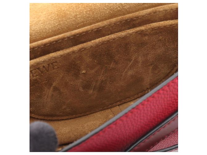 Loewe Gate Mini Schultertasche Rot Bordeaux - Ansicht 5