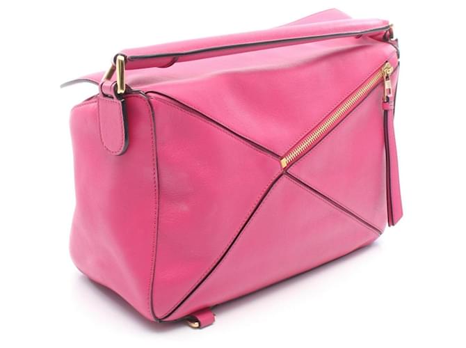 Borsa 2-Way Loewe Puzzle Bag Medium Rosa - vista 2