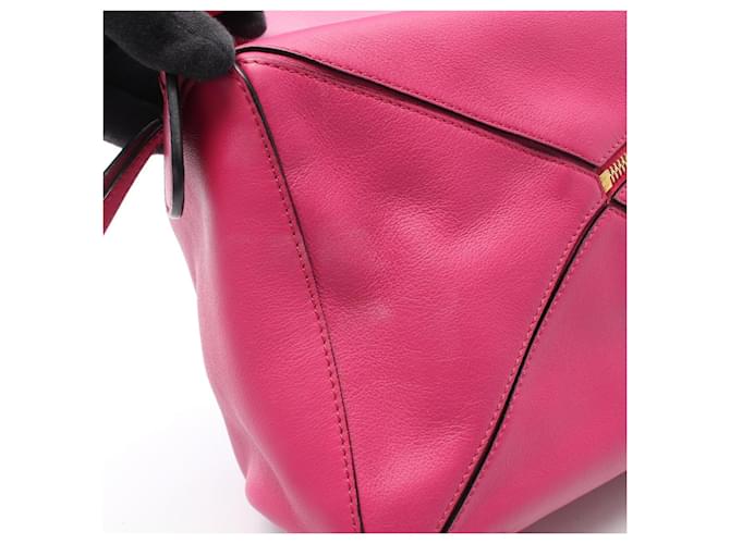 Borsa 2-Way Loewe Puzzle Bag Medium Rosa - vista 5