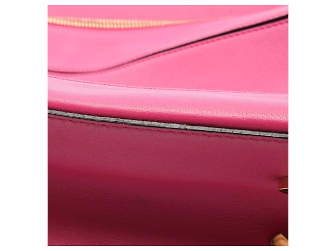 Borsa 2-Way Loewe Puzzle Bag Medium Rosa - vista 8