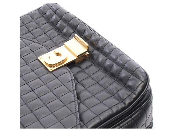 Céline Celine C Medium Schultertasche Schwarz - Ansicht 5