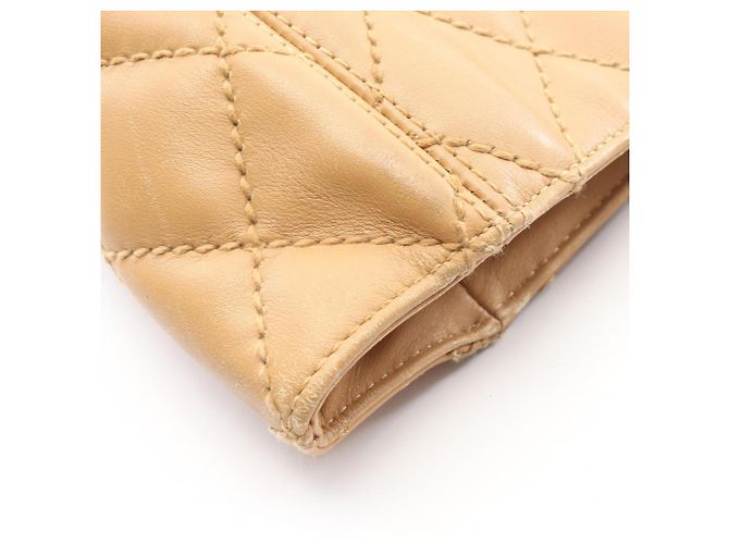 Borsa Tote Chanel Wild Stitch Beige - vista 9