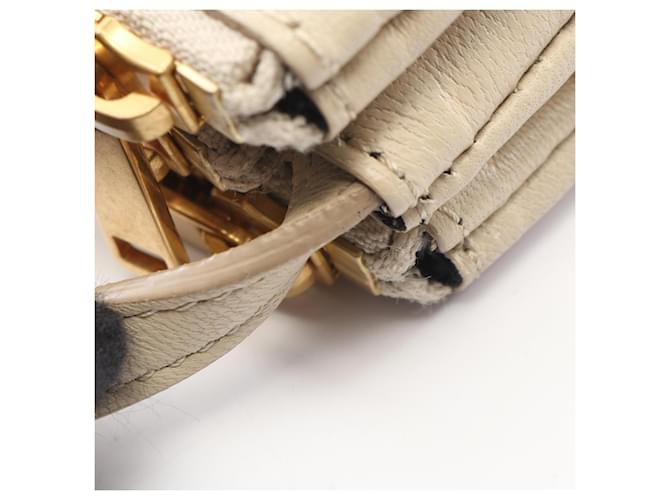 Céline Borsa a tracolla Celine TRIO LARGE Beige - vista 6