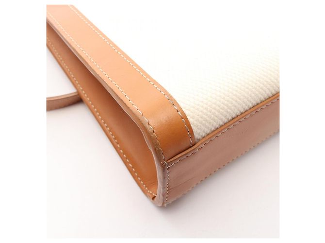 Céline Bolso Cabas Vertical Celine Small Castaño Crudo - vista 9