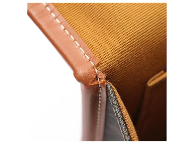 Céline Borsa Celine Folco Medium Marrone Nero - vista 6