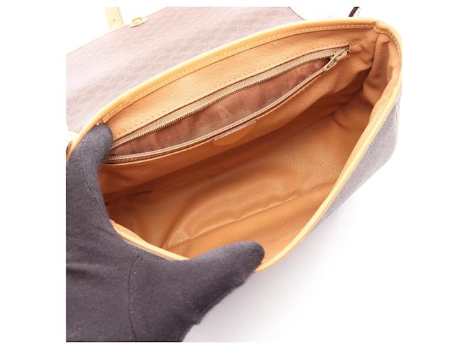 Céline Borsa a Spalla Celine Macadam Marrone - vista 3