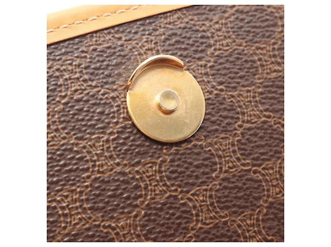 Céline Borsa a Spalla Celine Macadam Marrone - vista 7