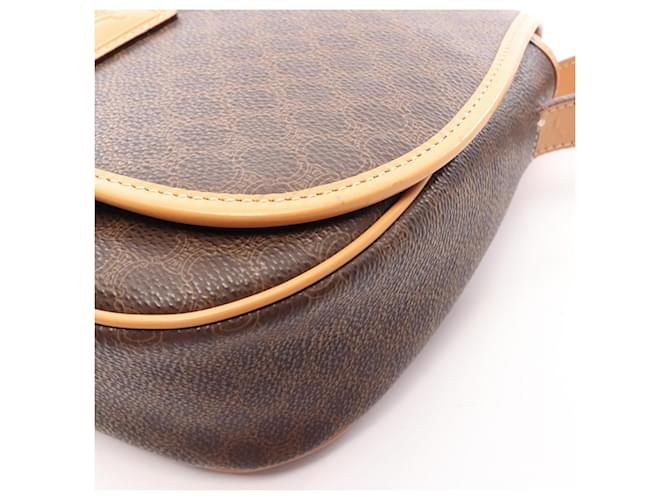 Céline Borsa a Spalla Celine Macadam Marrone - vista 8