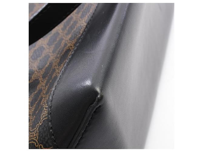 Céline Borsa Tote Celine Macadam Marrone Nero - vista 11