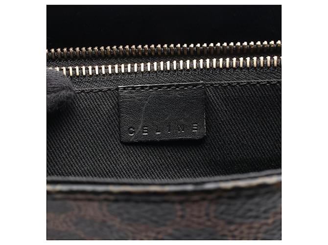 Céline Borsa Tote Celine Macadam Marrone Nero - vista 4