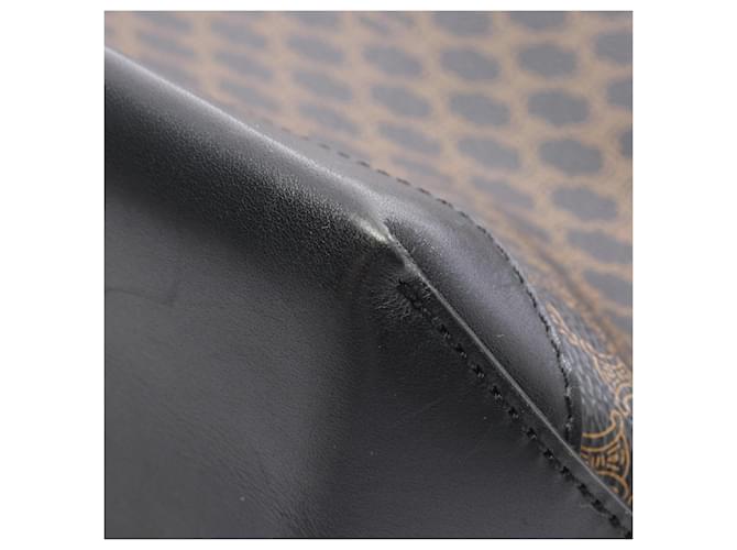 Céline Borsa Tote Celine Macadam Marrone Nero - vista 8