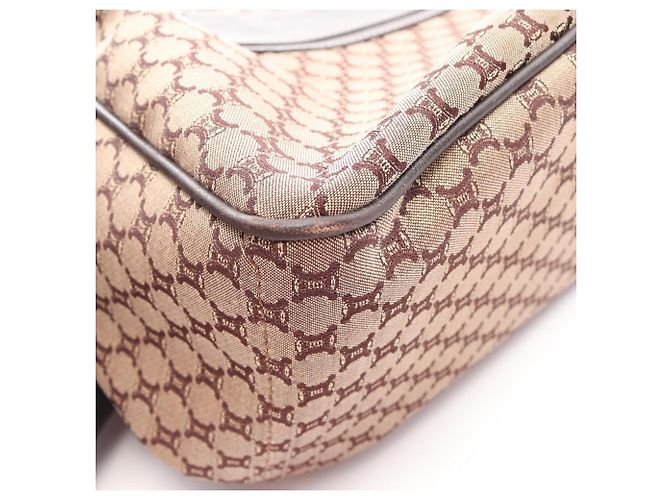 Céline Celine Boogie Bag Macadam Handtasche Braun Beige - Ansicht 15