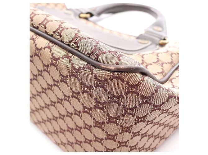 Céline Celine Boogie Bag Macadam Handtasche Braun Beige - Ansicht 16